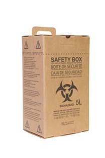 5L Cardboard Safety Box