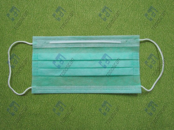 2 Ply Nonwoven Face Mask (green)