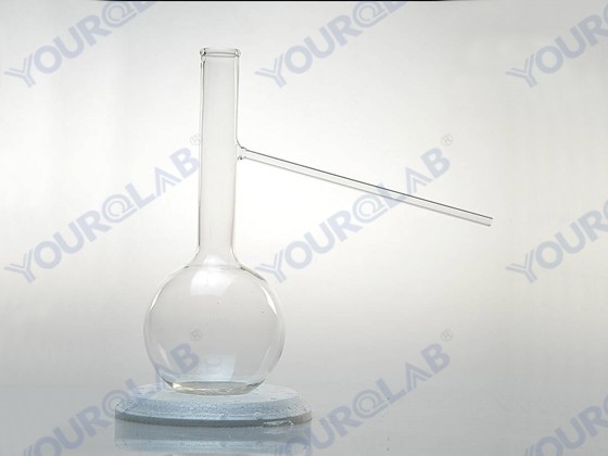 Distilling Flask with side tube