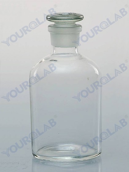 reagent bottle transparent glass （narrow mouth）