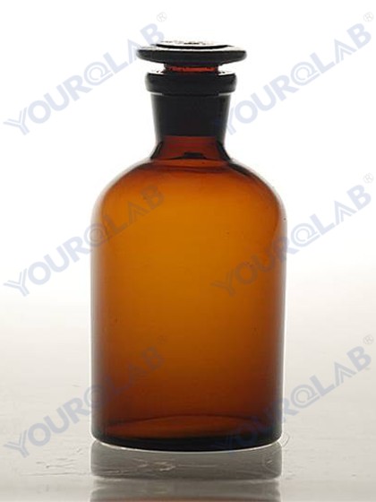 reagent bottle amber glass （narrow mouth）