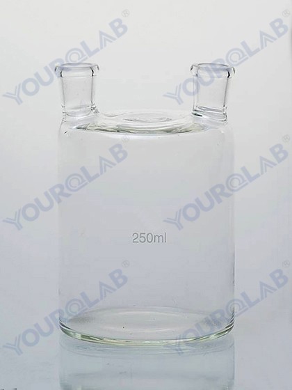 Bottle with two necks,without tubulature