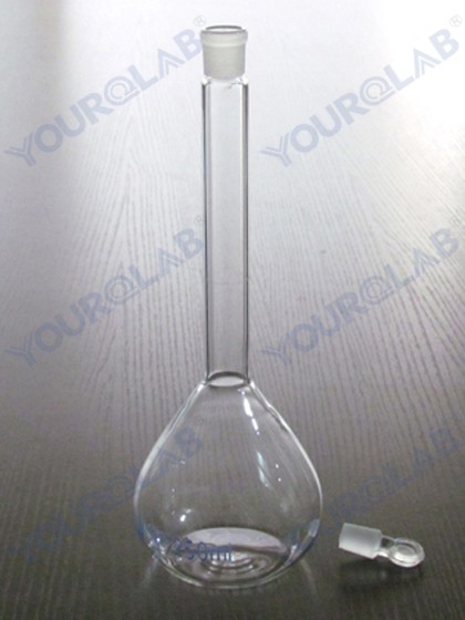 Volumetric Flask transparent glass