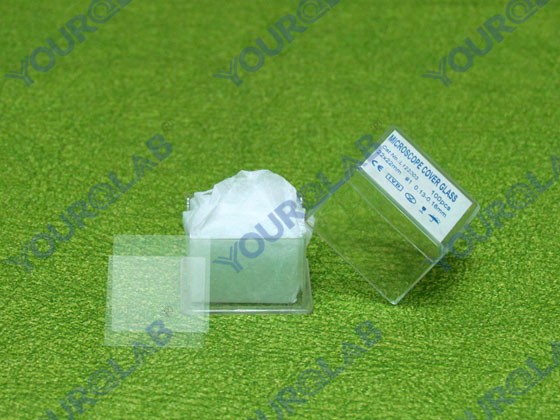 Cover Glass Economy Grade 22x22mm