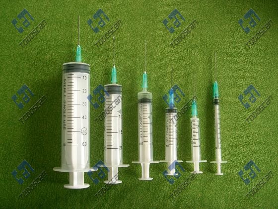 3 parts syringe (luer slip)