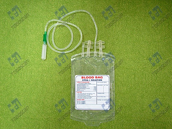 Blow-extruded Single Blood Bag